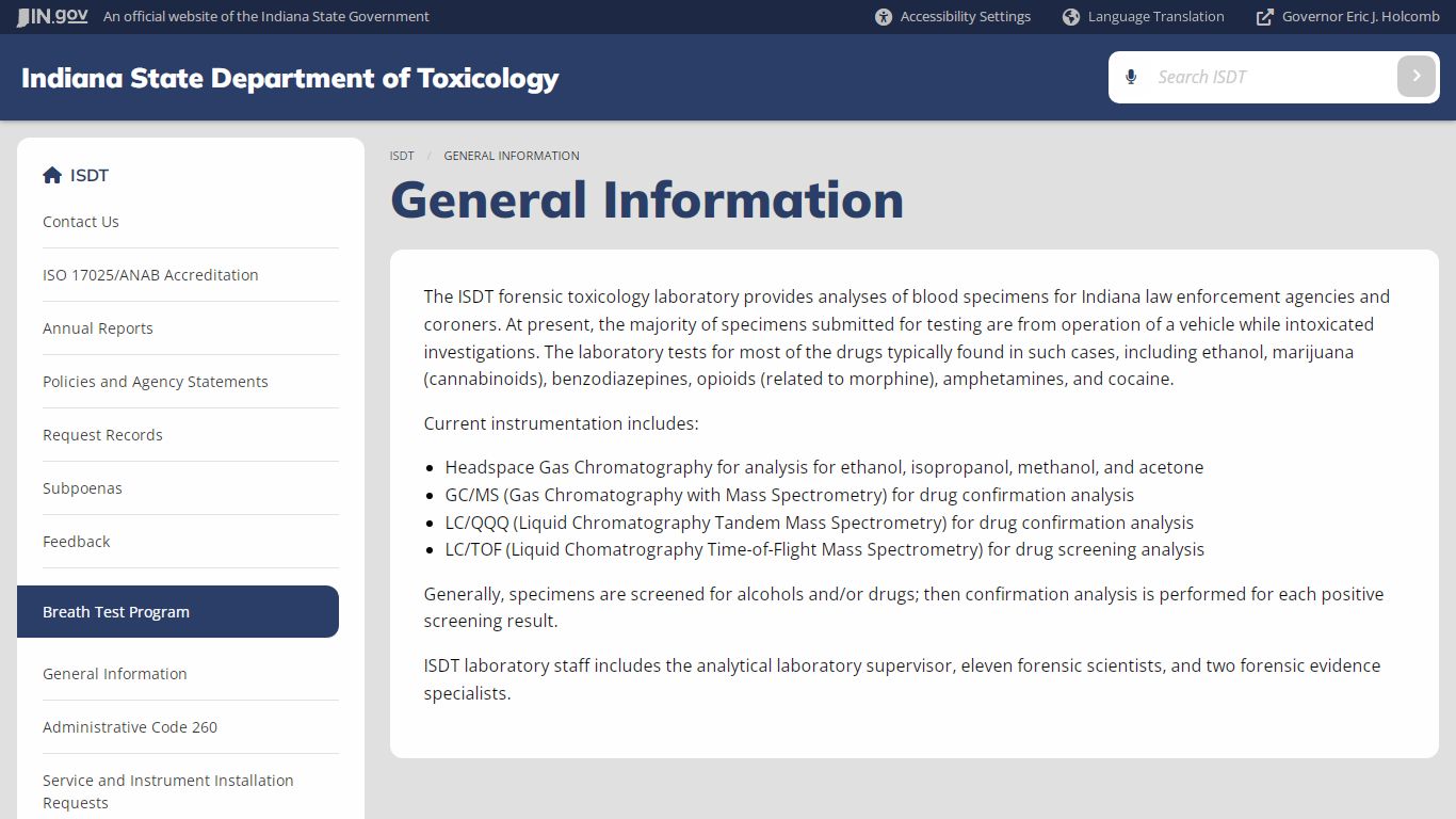 General Information - ISDT