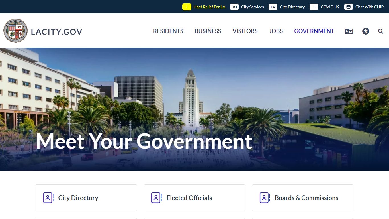 Meet Your Government | City of Los Angeles